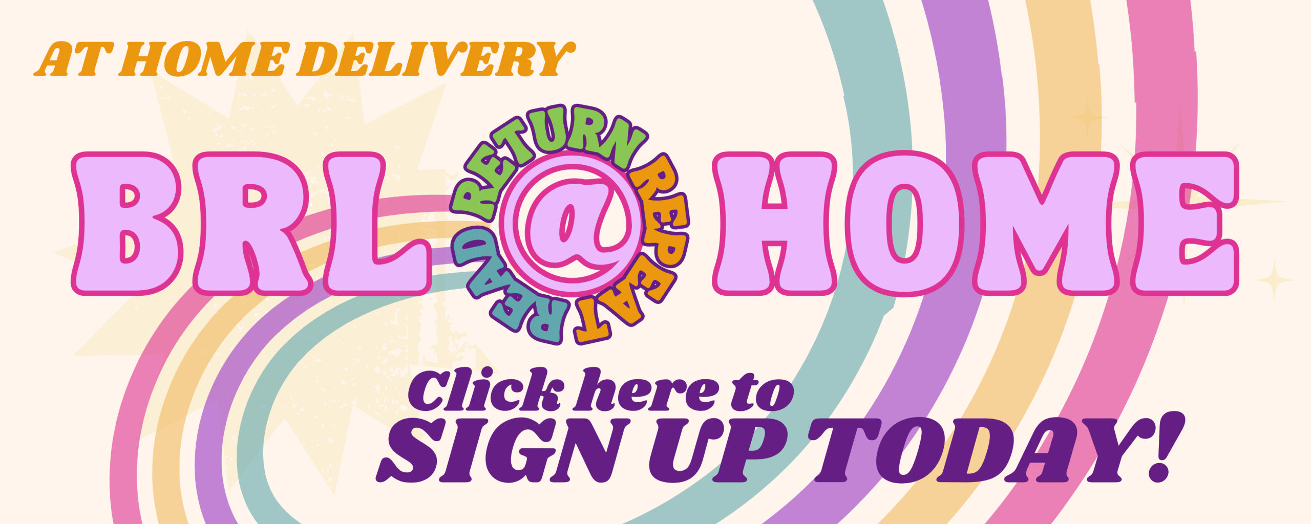 BRL@Home image with link to sign up for services
